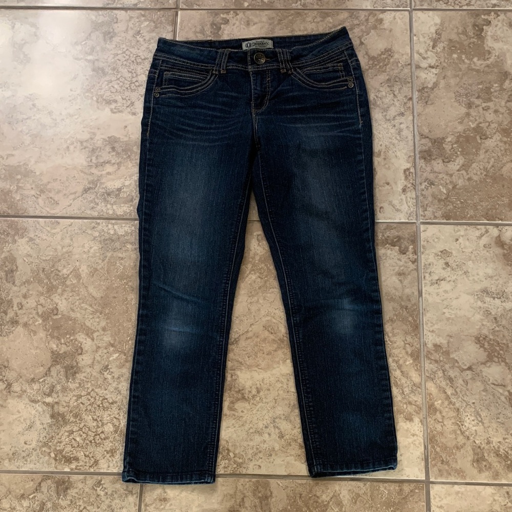 Democracy Women Midnight Blue Straight Leg Jeans Jegging